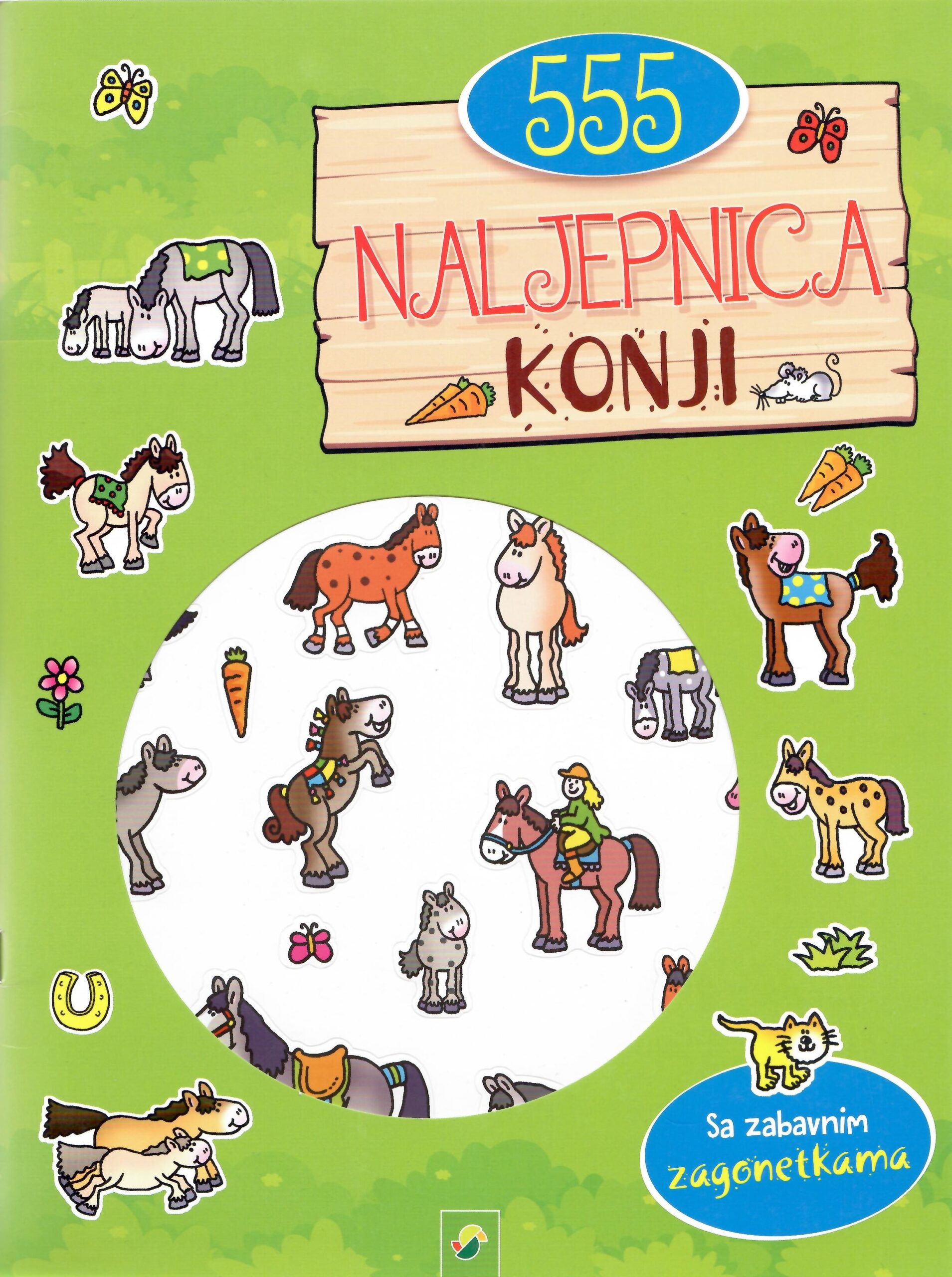 Konji 555 naljepnica