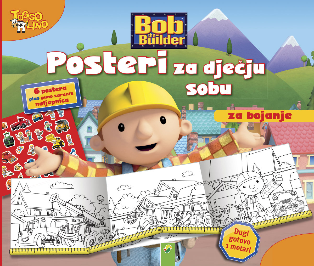 Bob Graditelj bojanka – posteri za dječju sobu