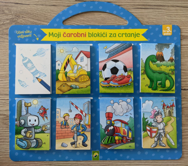 Dječaci – Moji čarobni blokići za crtanje