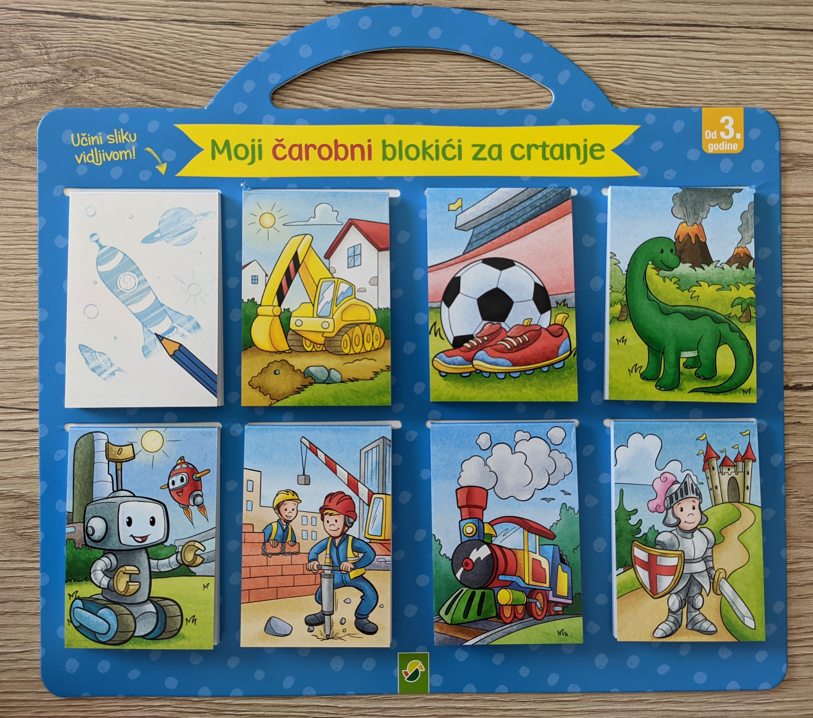 Dječaci – Moji čarobni blokići za crtanje