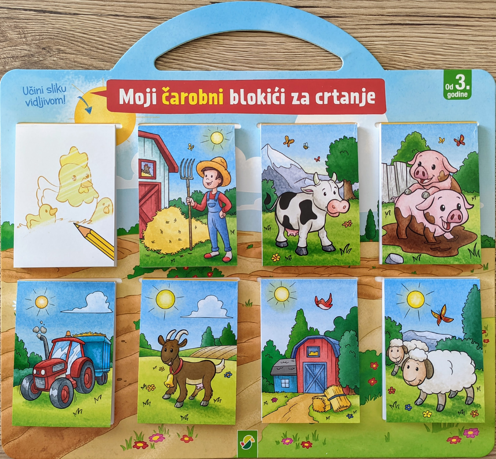 Seosko imanje - Moji čarobni blokići za crtanje