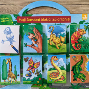 Životinje - Moji čarobni blokići za crtanje