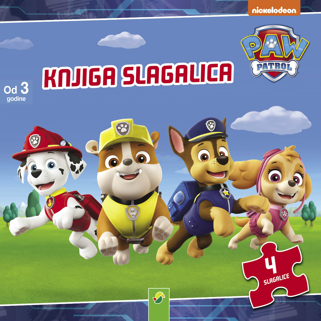 Paw Patrol – knjiga slagalica