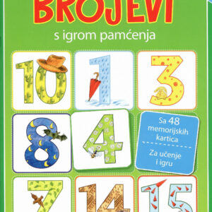 Vježbenica – Brojevi s igrom pamćenja