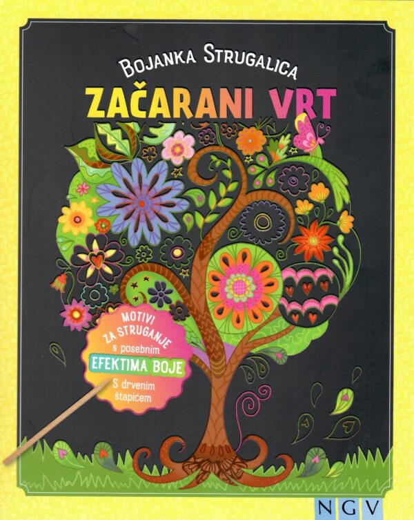 Začarani vrt – bojanka strugalica