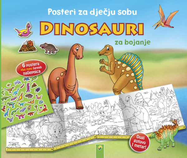 Dinosauri – posteri za dječju sobu