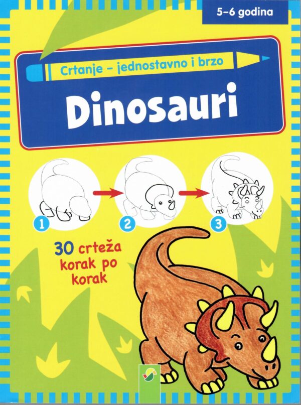 Dinosaur – crtanje jednostavno i brzo