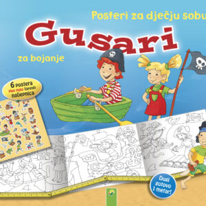 Gusari za bojanje – posteri za dječju sobu
