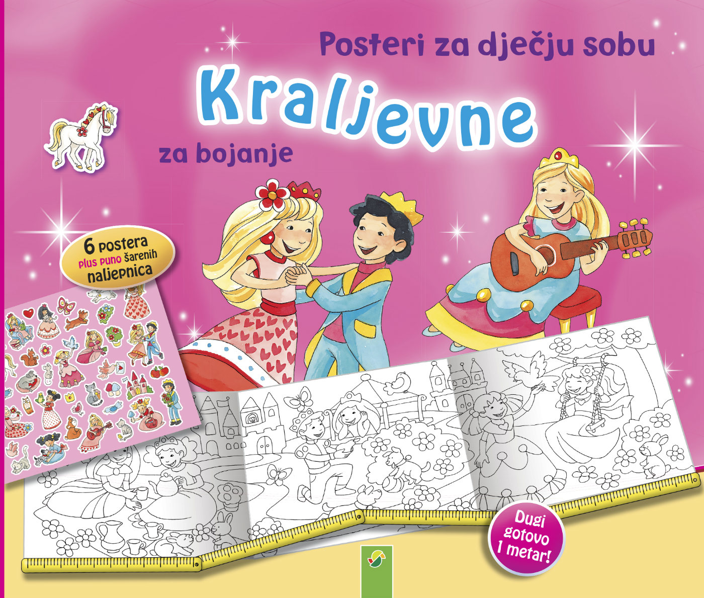 Kraljevne – posteri za dječju sobu