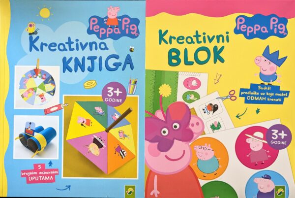 Kreativna knjiga - Peppa Pig