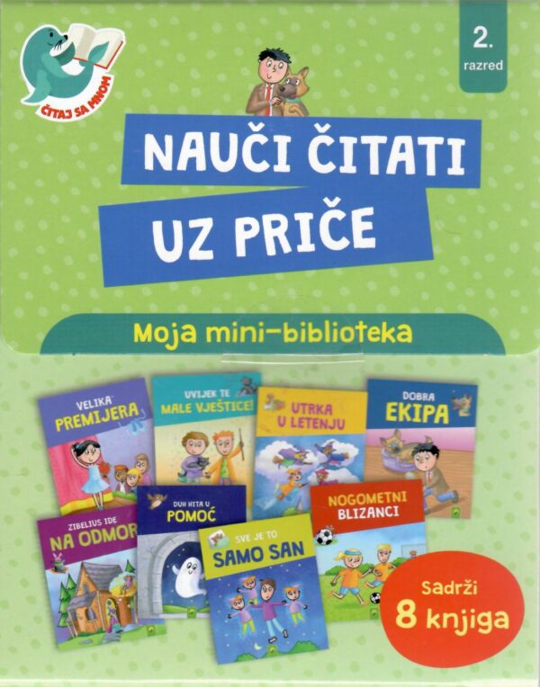 Moja mini biblioteka: Nauči čitati uz priče