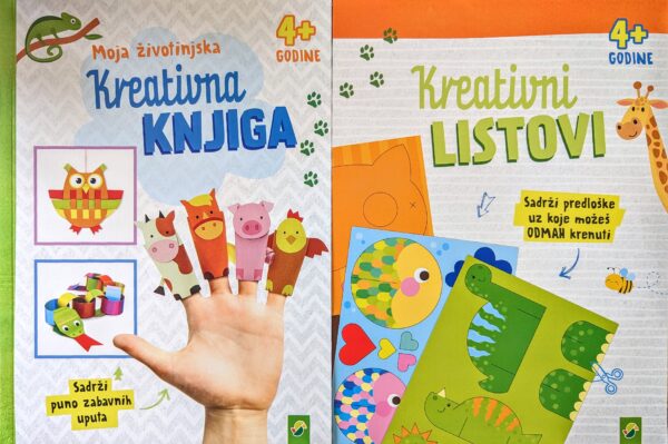 Kreativna knjiga - Moja životinjska