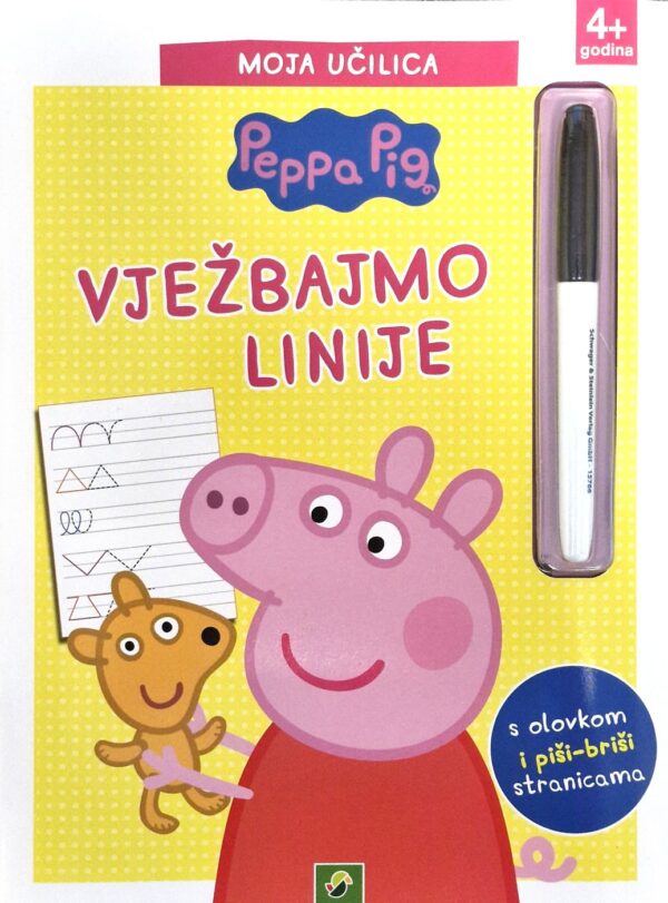 Peppa Pig VJEŽBAJMO LINIJE