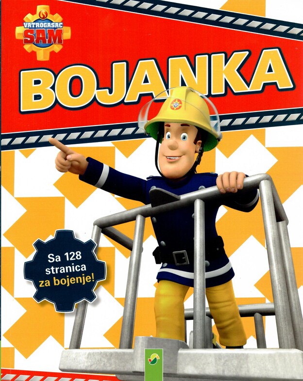 Vatrogasac Sam – bojanka sa 128 stranica