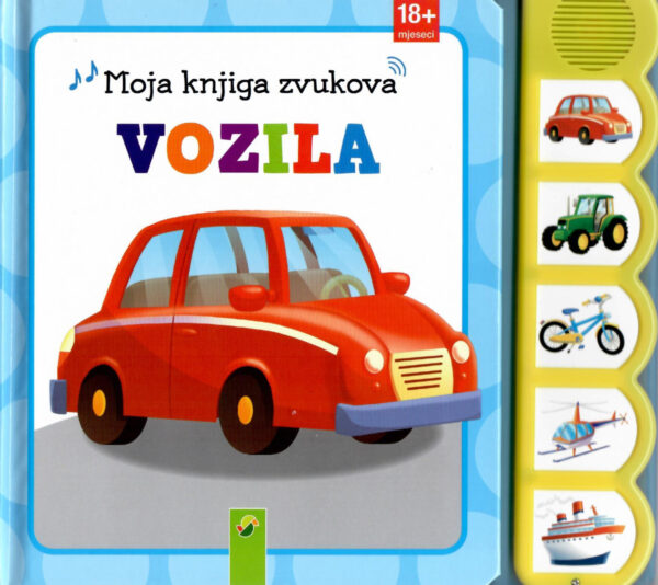Vozila – moja knjiga zvukova