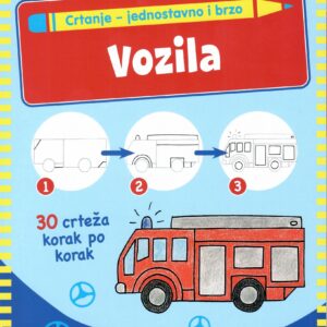 Vozila – crtanje jednostavno i brzo