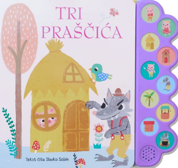 Slavko Sobin čita - Tri praščića